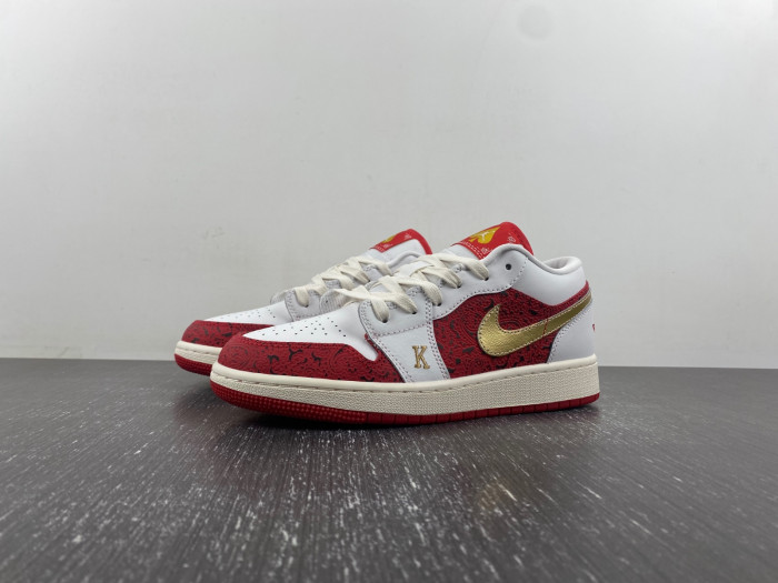 AIR JORDAN 1 LOW SE GS ''SPADES''   DJ5188-100