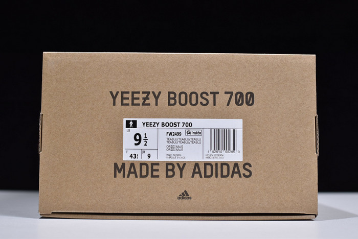 ad*s Y**zy boost 700 “teal blue” fw2499