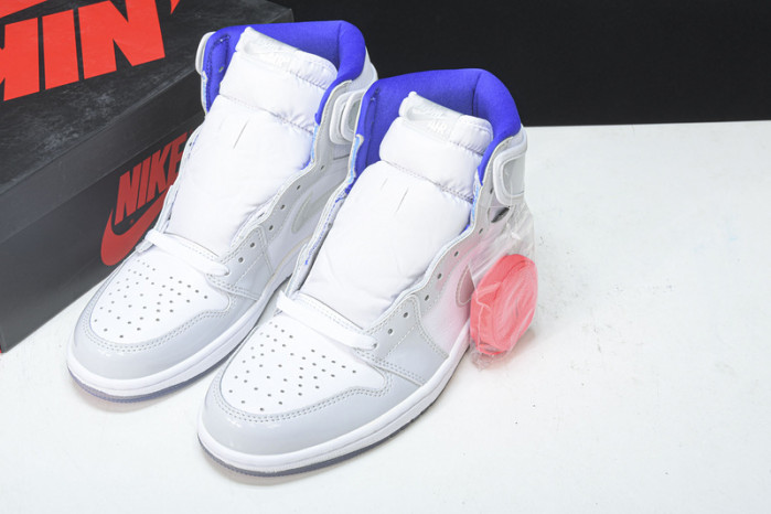 Air Jordan 1 Retro High Zoom White Racer Blue CK6637-104