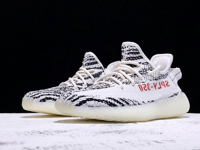 ad*s Y**zy boost 350 v2 zebra black white cp9654