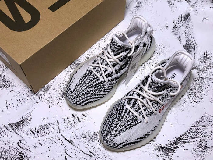 ad*s Y**zy boost 350 v2 zebra black white cp9654