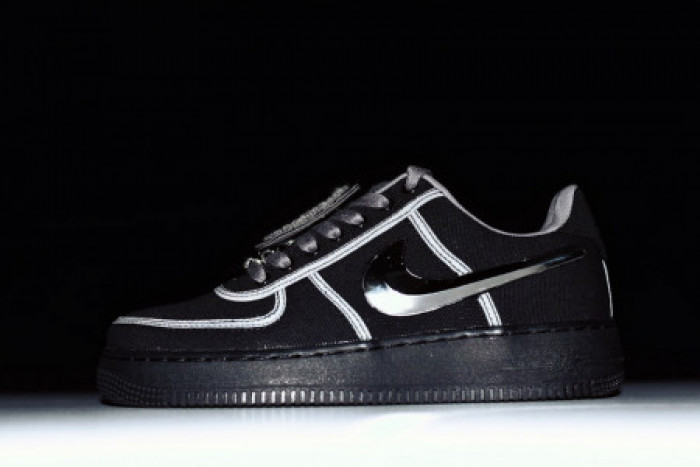 Travis Scott x Nike Air Force 1 Black AQ4211-001