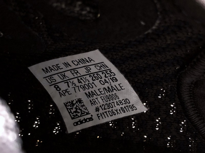 ad*s mens Y**zy boost 350 v2 black fu9006