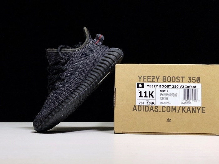 ad*s Y**zy boost 350 v2 in black fu9006 kids