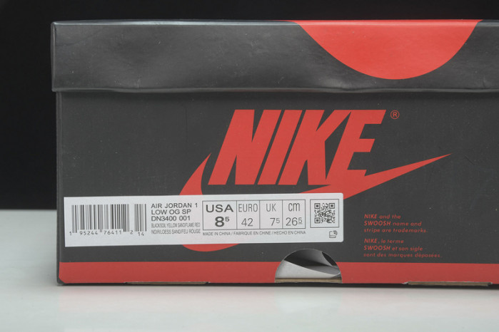 AIR JORDAN 1 Low " Carnivore " DN3400-001