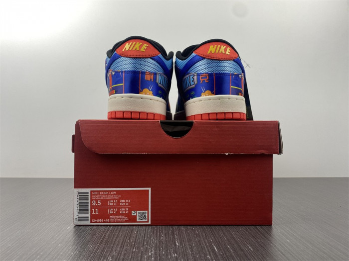 NIKE Dunk Low Firecracker  DH4966-446