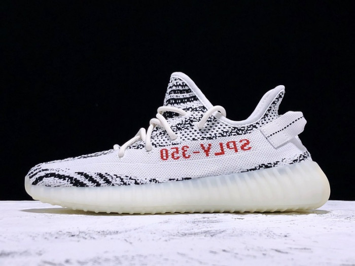 ad*s Y**zy boost 350 v2 zebra black white cp9654