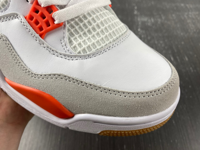 Nike SB x Air Jordan 4  White Orange DR5415-108