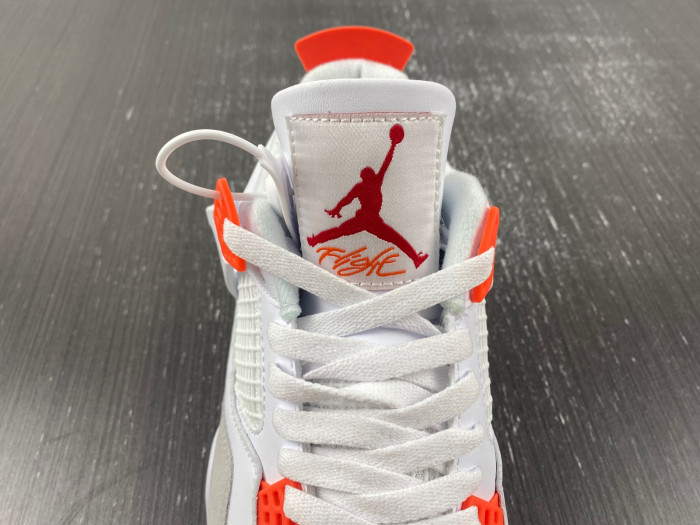Nike SB x Air Jordan 4  White Orange DR5415-108