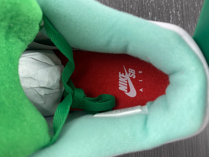 Air Jordan 4 PE White-green AJ4-KNCW