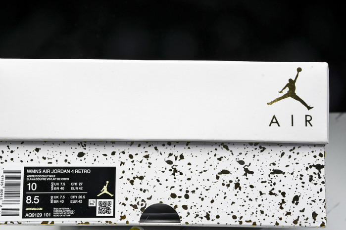 Air Jordan 4 WMNS “VividSulfur” AQ9129-101