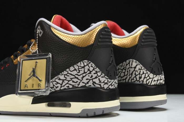 Air Jordan 3 Retro "Black Gold" CK9246-067