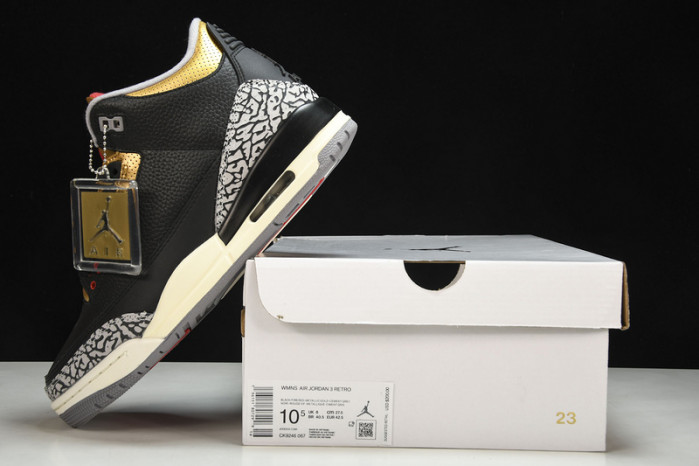 Air Jordan 3 Retro "Black Gold" CK9246-067