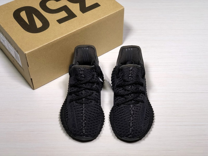 ad*s Y**zy boost 350 v2 in black fu9006 kids