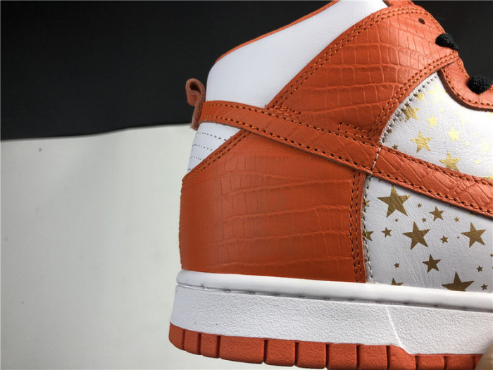 nike sb dunk high S*p*e orange  307385-181