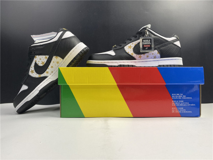 nike sb dunk low S*p*e stars black (2021)  dh3228-102