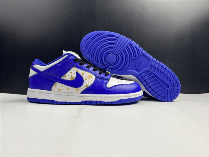nike sb dunk low S*p*e stars hyper royal (2021) dh3228-100