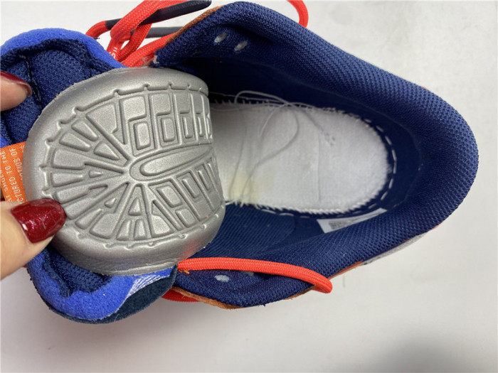 OF x Nike SB Dunk Low Orange Perple White CT0856-801