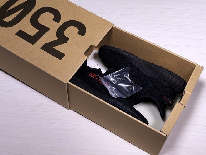 ad*s Y**zy boost 350 v2 infant black red  bb6372 kids