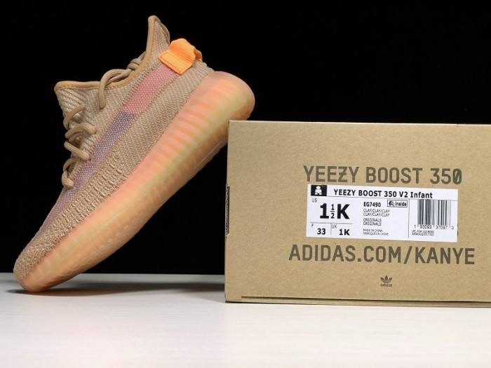 ad*s Y**zy boost 350 v2 clay  eg7490 kids